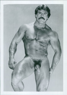 Vintage Photo printed with metallic ink, creating an almost 3-D effect. Pornography from the 1970s.