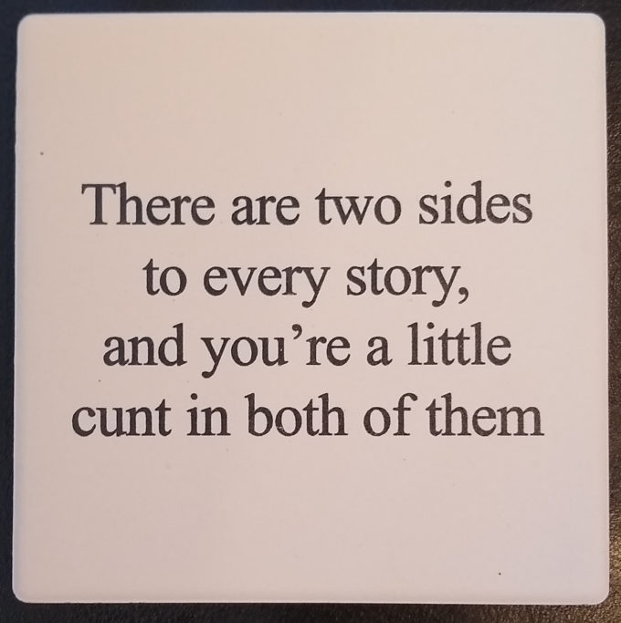 Horrible Collection Coaster