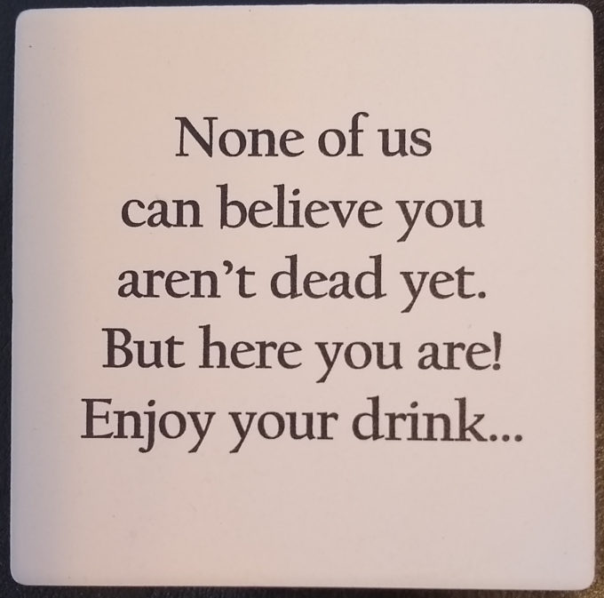 Horrible Collection Coaster