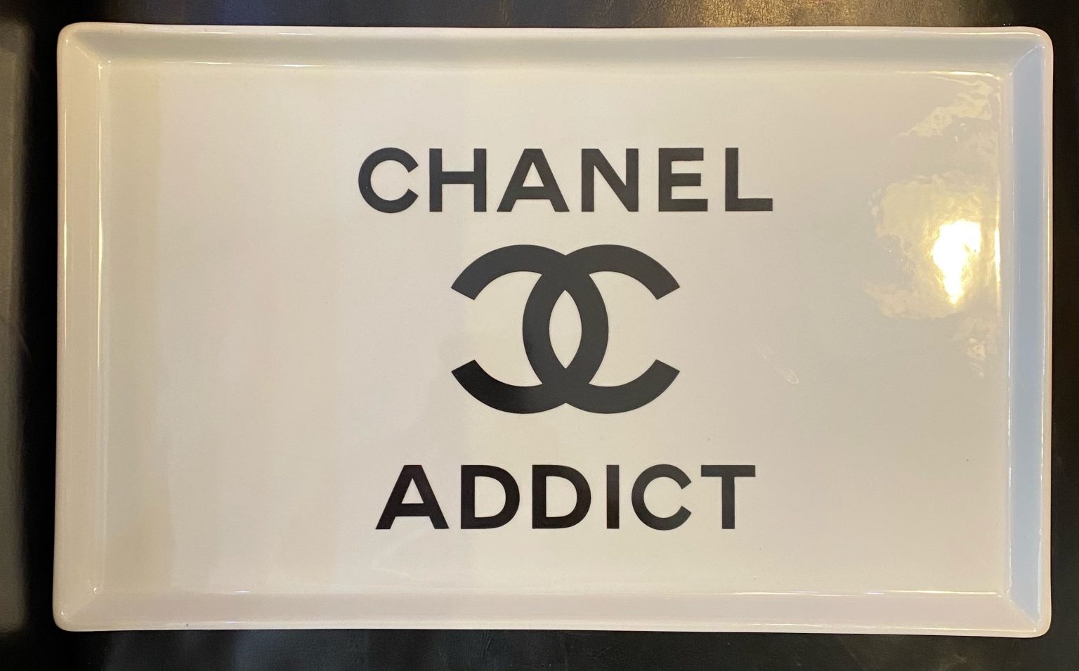 CHANEL ADDICT Designer Plate Michael Weems Collection