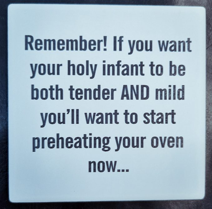 Remember Tender and Mild