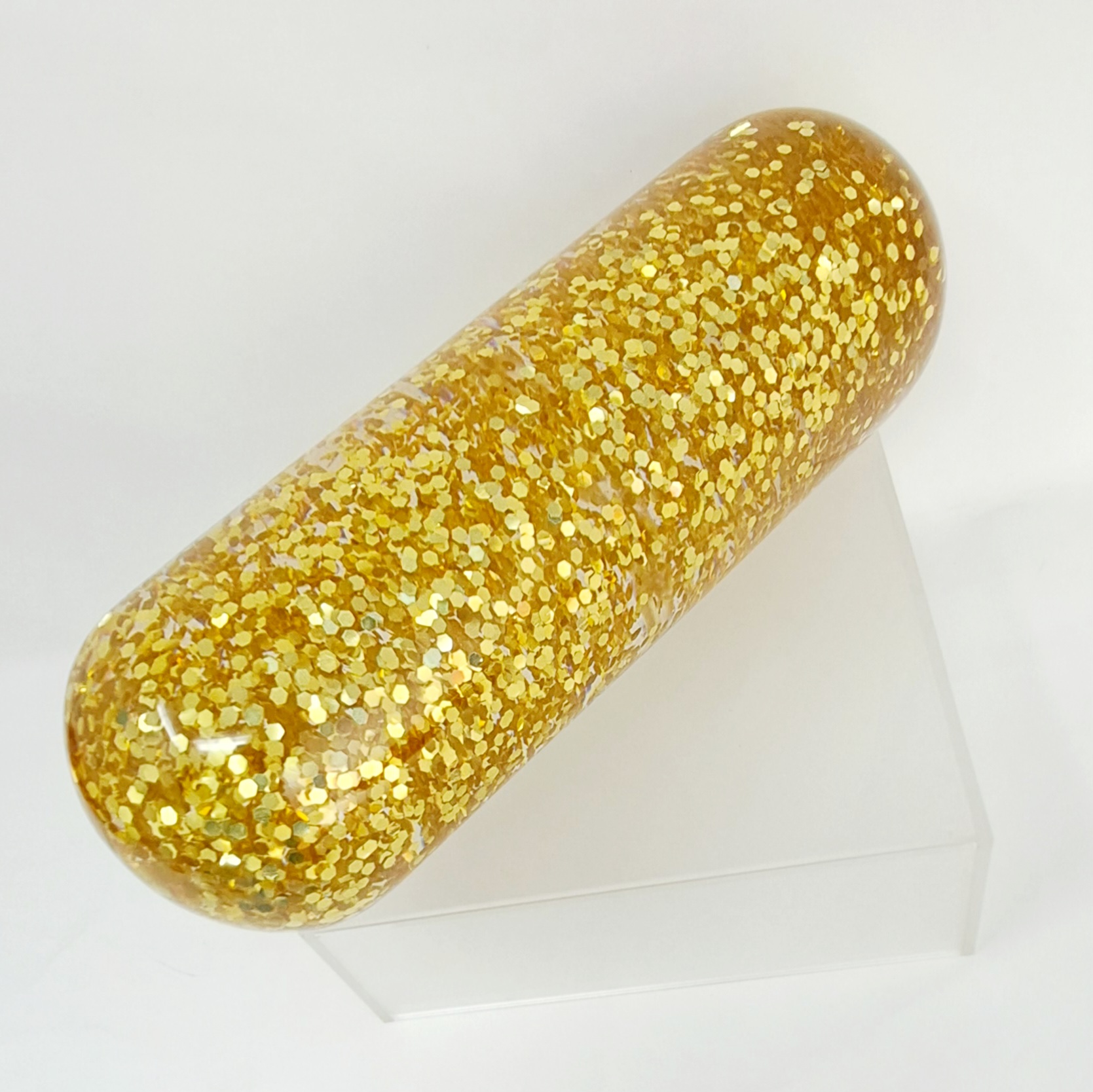 Vickerman 24.5 Gold Feather Fern Glitter Spray, 6 Per Bag. : Target