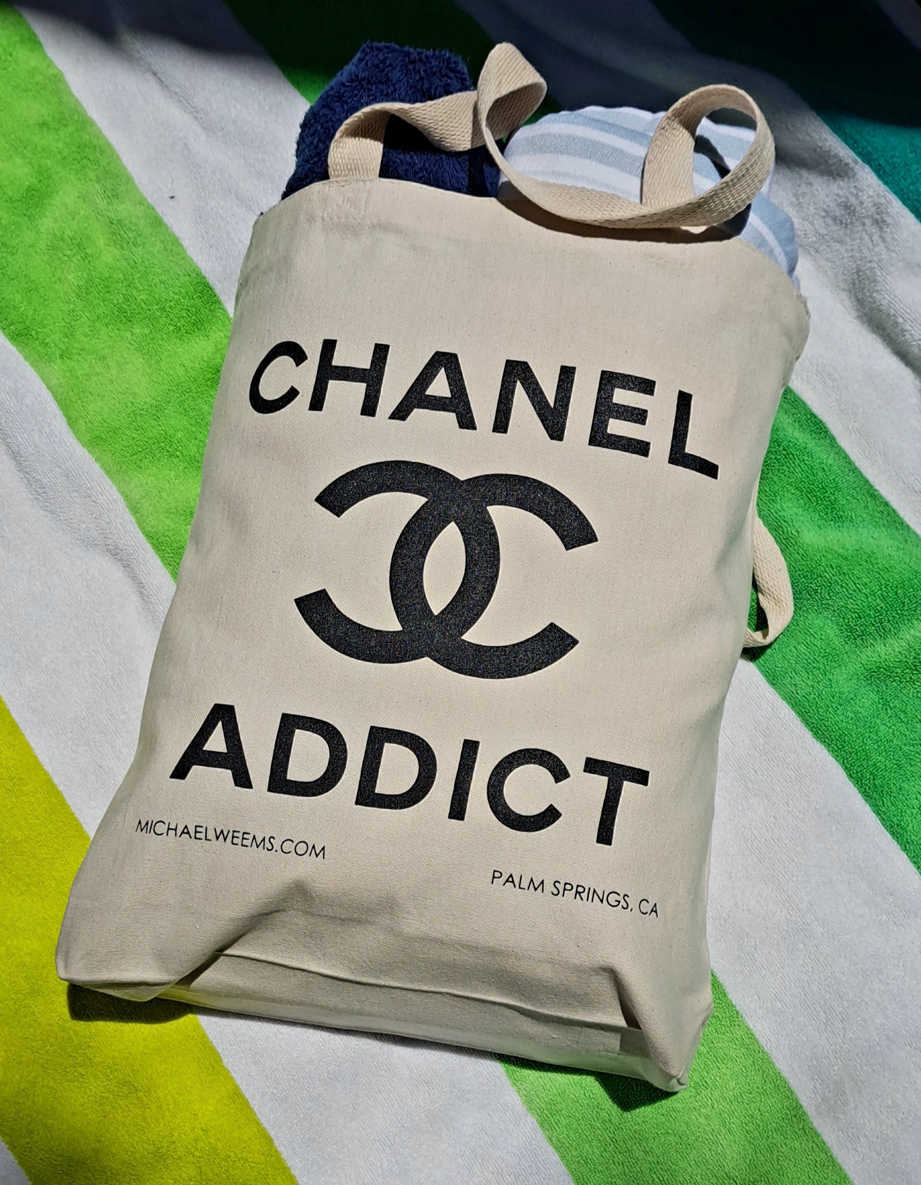 Chanel Cotton Tote Bags for Women
